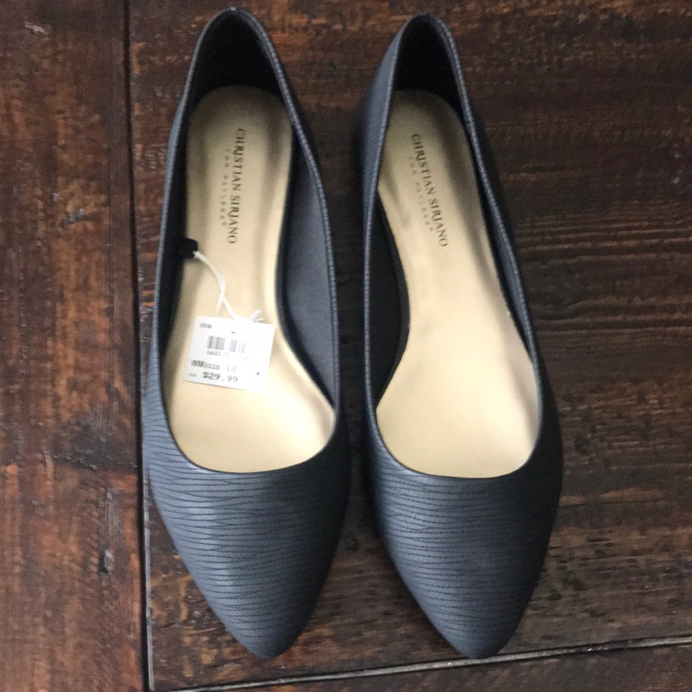 NWT Christian Siriano flats SZ 12W